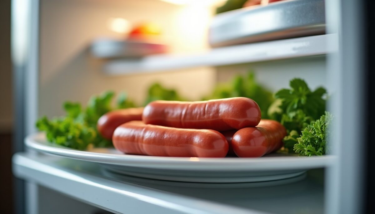 Durée de conservation des saucisses fraîches au réfrigérateur : combien de temps peuvent-elles rester fraîches ?
