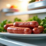 Durée de conservation des saucisses fraîches au réfrigérateur : combien de temps peuvent-elles rester fraîches ?