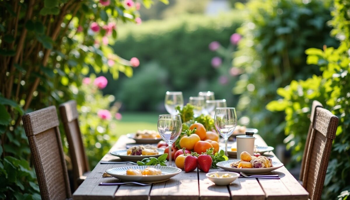 Cuisine ouverte sur le jardin : astuces pour conjuguer fraîcheur et hygiène impeccable