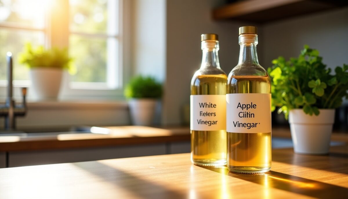 Vinaigre blanc vs vinaigre de cidre : Peut-on les substituer en cuisine ?