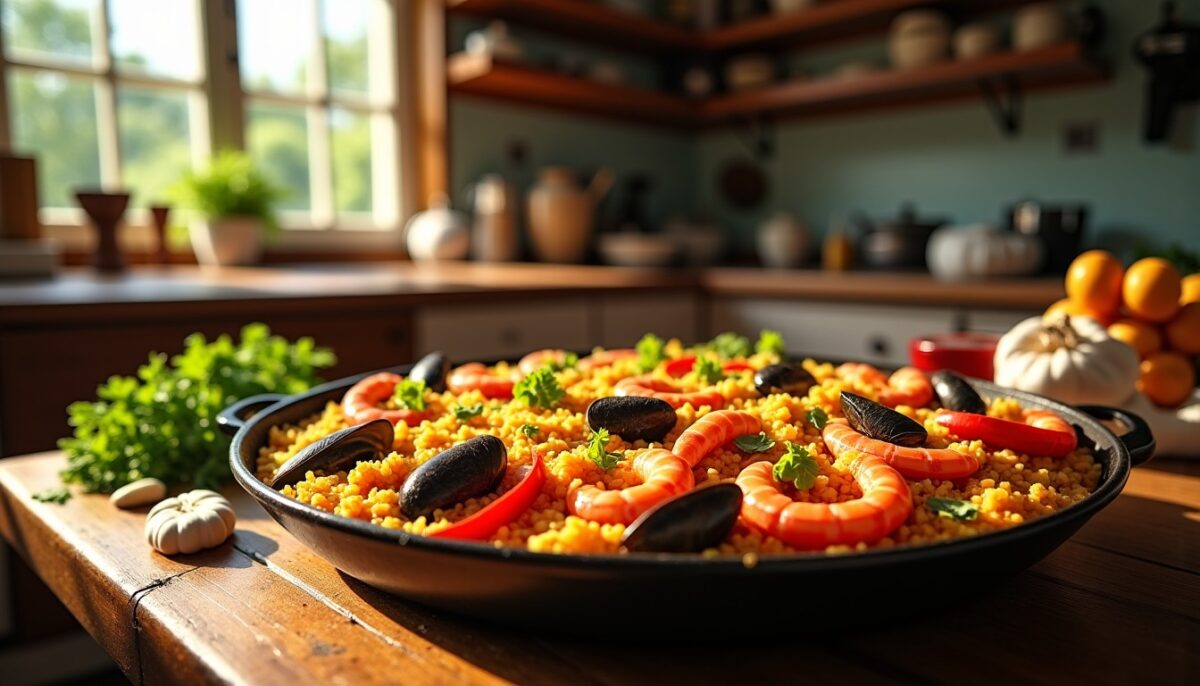 Paella : pourquoi elle gagne souvent à être réchauffée