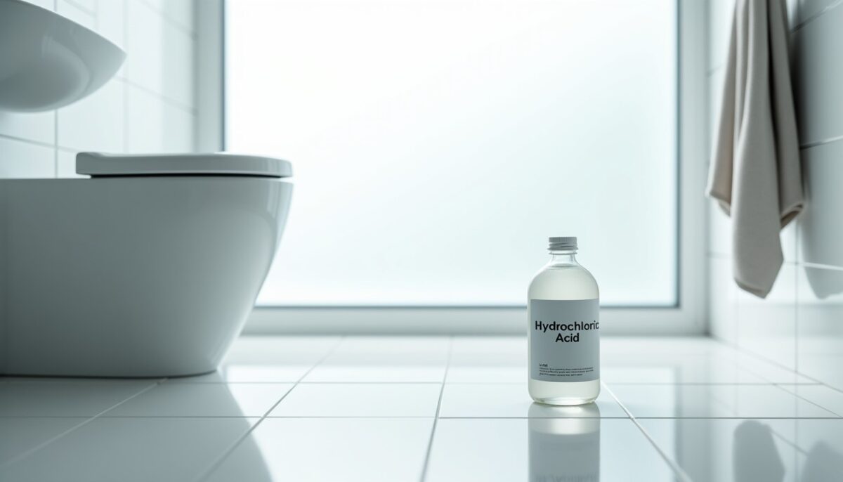 L'utilisation de l'acide chlorhydrique dans les toilettes : précautions et risques à connaître