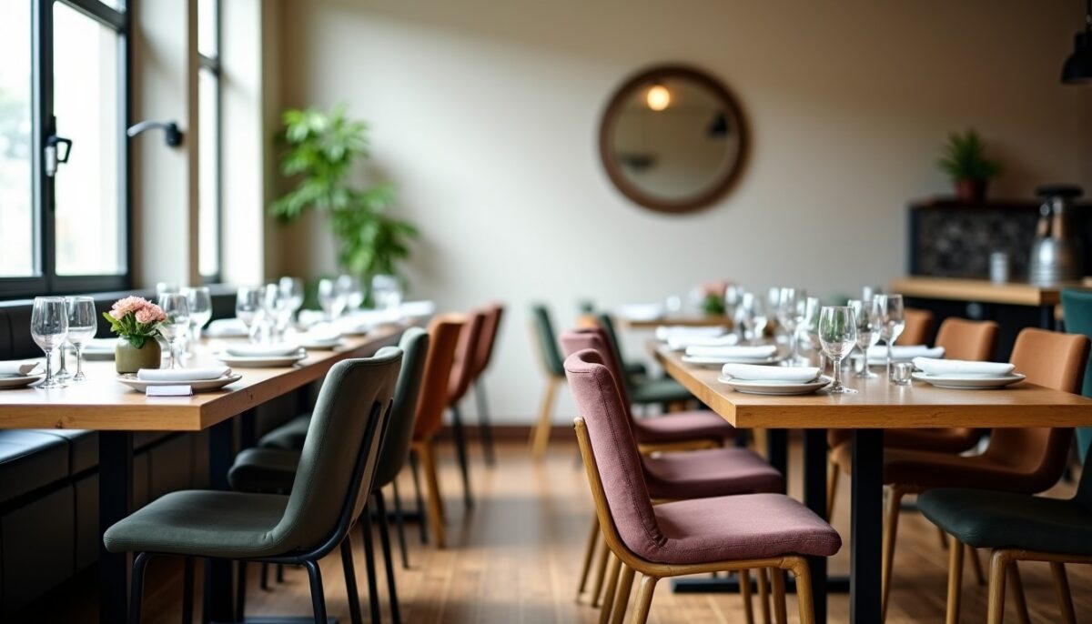 Ouvrir un restaurant : choisir entre mobilier neuf ou d’occasion pour un aménagement optimal