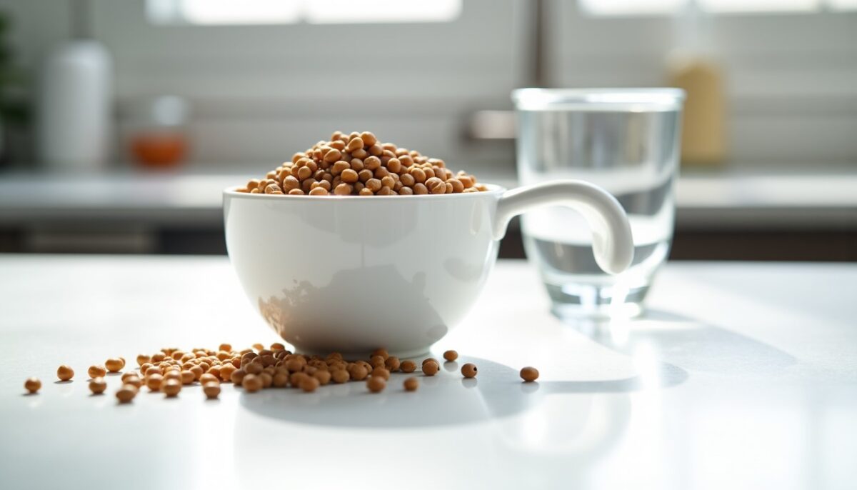 Quelle quantité d'eau est nécessaire pour cuire 500 g de lentilles ?