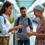 Voyagez malin : où et comment remplir votre gourde réutilisable en toute simplicité ?