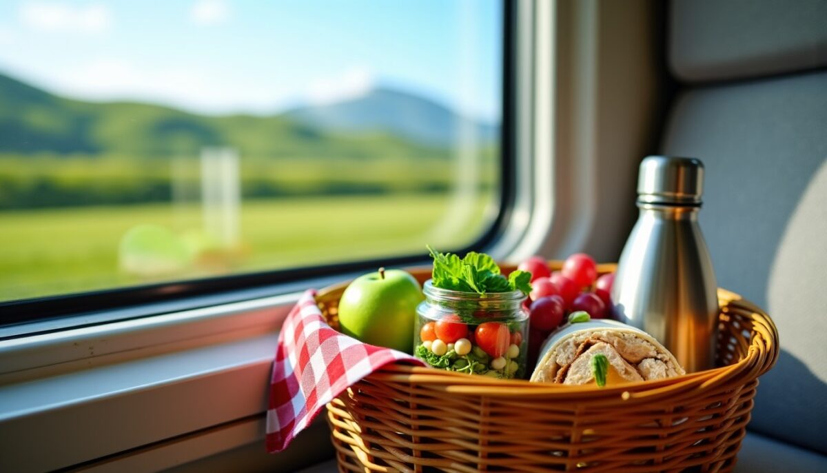 Guide pratique pour composer un panier repas sain et savoureux lors de vos voyages en train